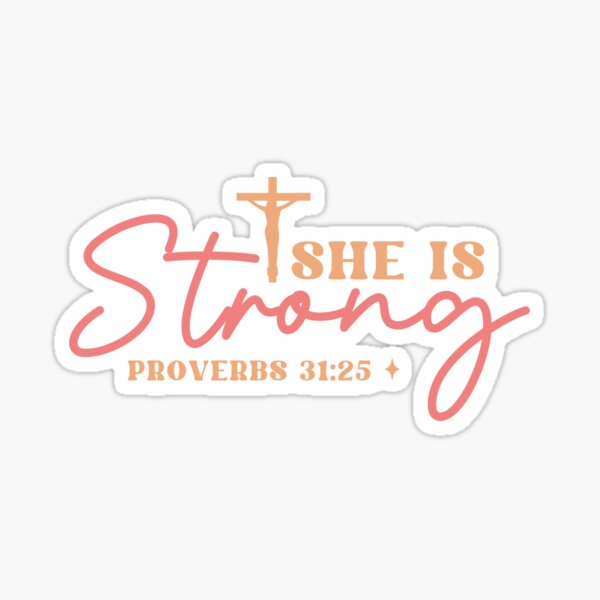 Item preview,  Proverbs 31:25 designed and sold by HerMindSpeaks.