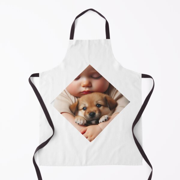Item preview, So cute moments - Fantastic hug between a baby and his dog designed and sold by NovaMode.