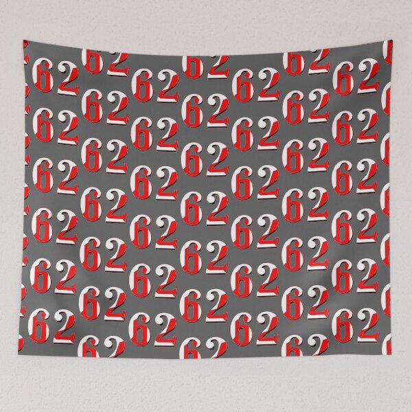 Item preview,  number sixty two digit 62 order sequence team member age designed and sold by 4rpixs.