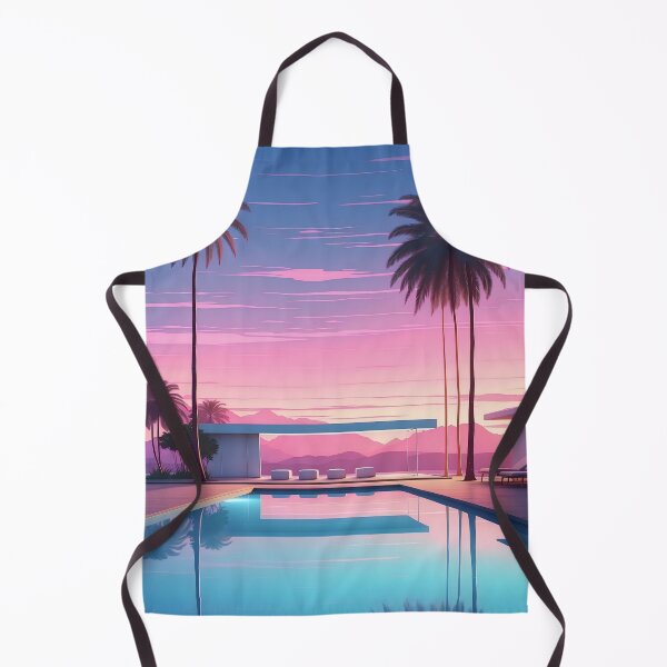 Item preview, Lavender Twilight: Modern Retreat Amidst Tropical Serenity designed and sold by ArtComixHaven.