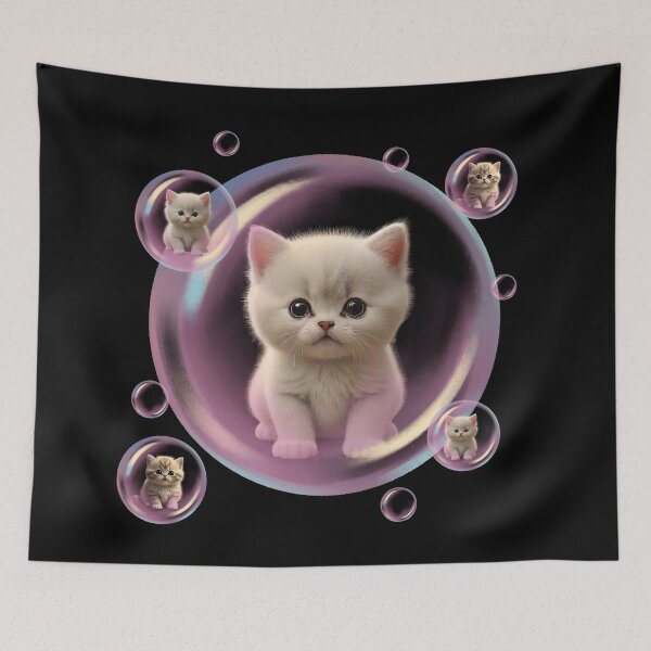 Item preview, BUBBLES AND KITTEN DESIGN designed and sold by asudesign.