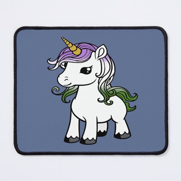 Item preview, Cute Genderqueer Pride Flag Unicorn, Subtle Kawaii Queer Unicorn Design designed and sold by Travelslightly.