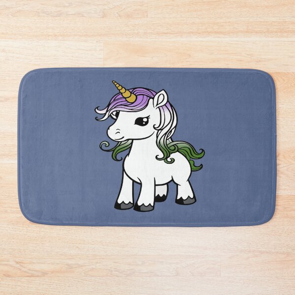 Item preview, Cute Genderqueer Pride Flag Unicorn, Subtle Kawaii Queer Unicorn Design designed and sold by Travelslightly.