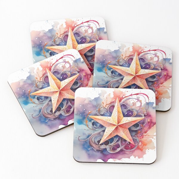 Item preview, A star in a cloud of color designed and sold by Rose Design & Photos.