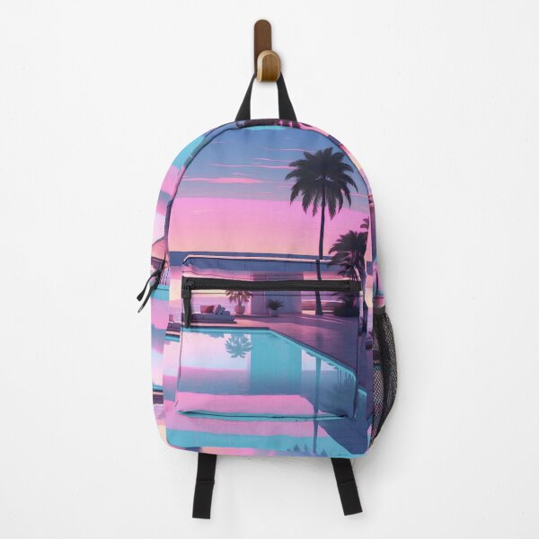 Item preview, Lavender Twilight: Modern Retreat Amidst Tropical Serenity designed and sold by ArtComixHaven.