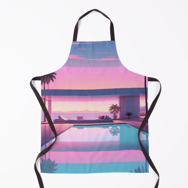 Item preview, Lavender Twilight: Modern Retreat Amidst Tropical Serenity designed and sold by ArtComixHaven.