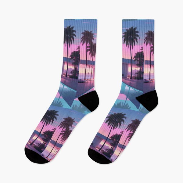 Item preview, Lavender Twilight: Modern Retreat Amidst Tropical Serenity designed and sold by ArtComixHaven.