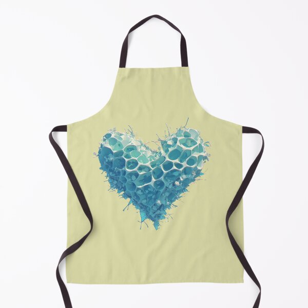 Item preview, Blue Sky Color Coral Heart designed and sold by RoadMail.