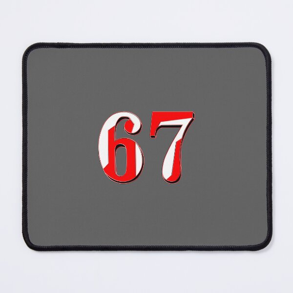 Item preview, number sixty seven digit 67 order sequence team member age designed and sold by 4rpixs.