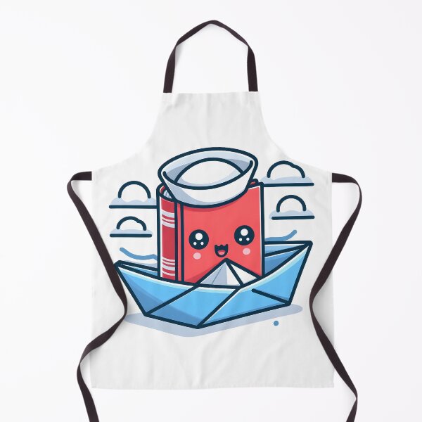 Item preview, Kawaii Book With Sailor Hat designed and sold by CanvasCutie.