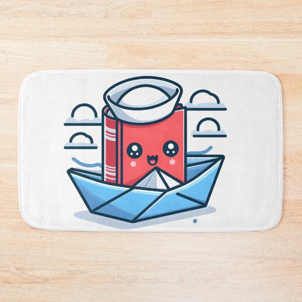 Item preview, Kawaii Book With Sailor Hat designed and sold by CanvasCutie.