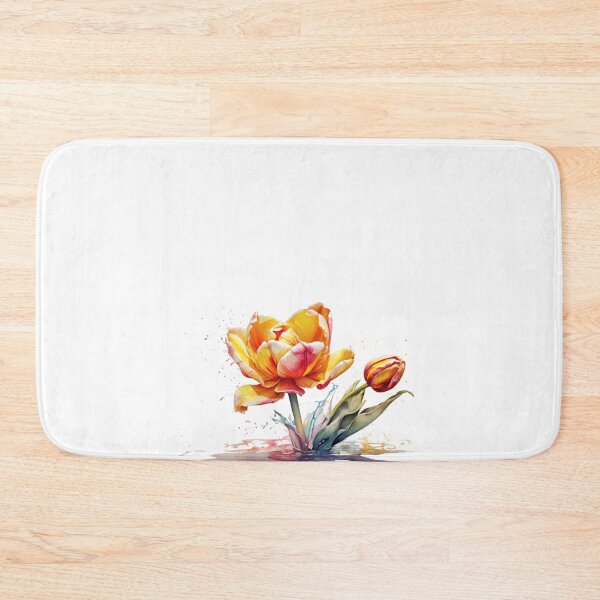 Item preview,  A tulip as a watercolor designed and sold by Rose Design & Photos.