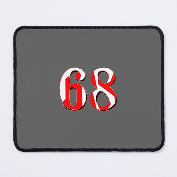 Item preview, number sixty eight digit 68 order sequence team member age designed and sold by 4rpixs.