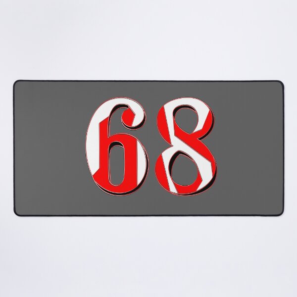 Item preview, number sixty eight digit 68 order sequence team member age designed and sold by 4rpixs.