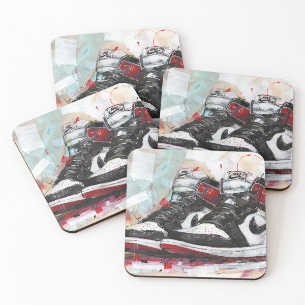 Item preview, Retro sneaker black toe painting designed and sold by GalleryKauffeld.