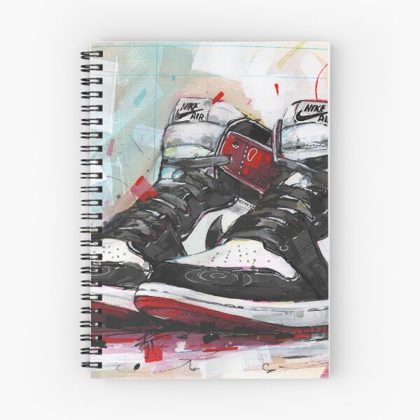 Item preview, Retro sneaker black toe painting designed and sold by GalleryKauffeld.