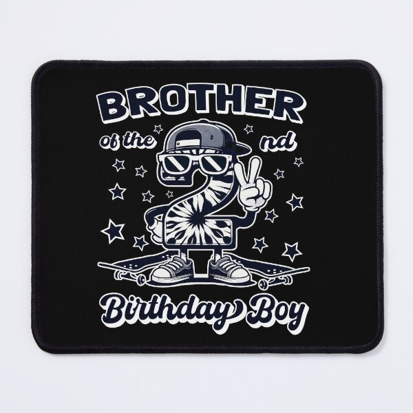 Item preview, Brother Of 2nd Birthday Boy Toddler Skateboard designed and sold by Jungle Hub.