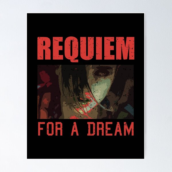 Poster Sur Toile Requiem For A Dream 20x30 Cm - Déco Murale Cinéma Sans Cadre - Impression HD