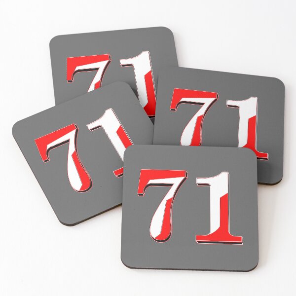 Item preview, number seventy one digit 71 order sequence team member age designed and sold by 4rpixs.