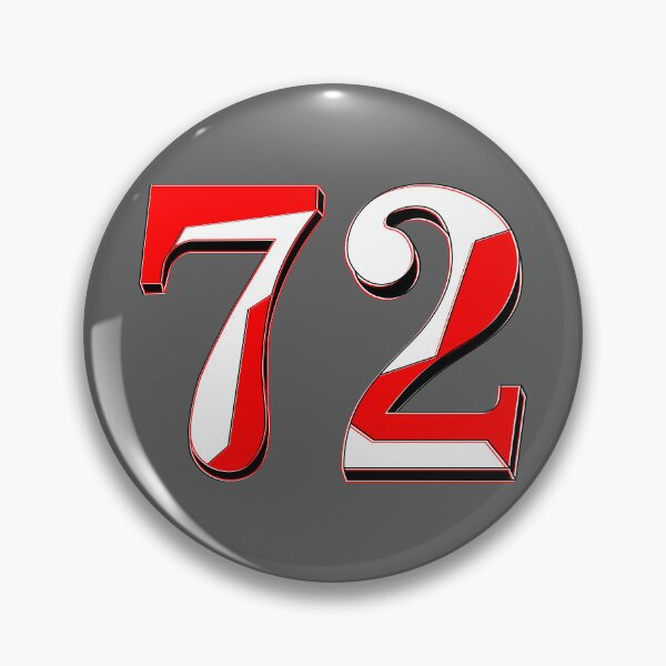Item preview, number seventy two digit 72 order sequence team member age designed and sold by 4rpixs.