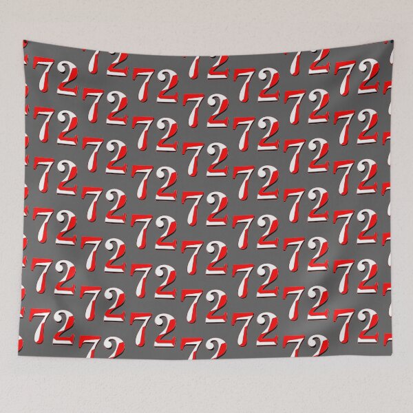 Item preview, number seventy two digit 72 order sequence team member age designed and sold by 4rpixs.