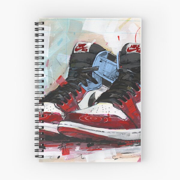 Item preview, Retro sneaker Fearless Chicago painting designed and sold by GalleryKauffeld.