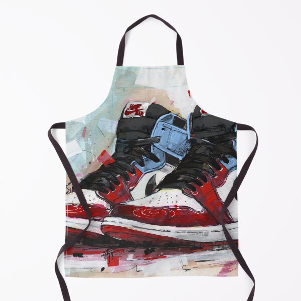 Item preview, Retro sneaker Fearless Chicago painting designed and sold by GalleryKauffeld.