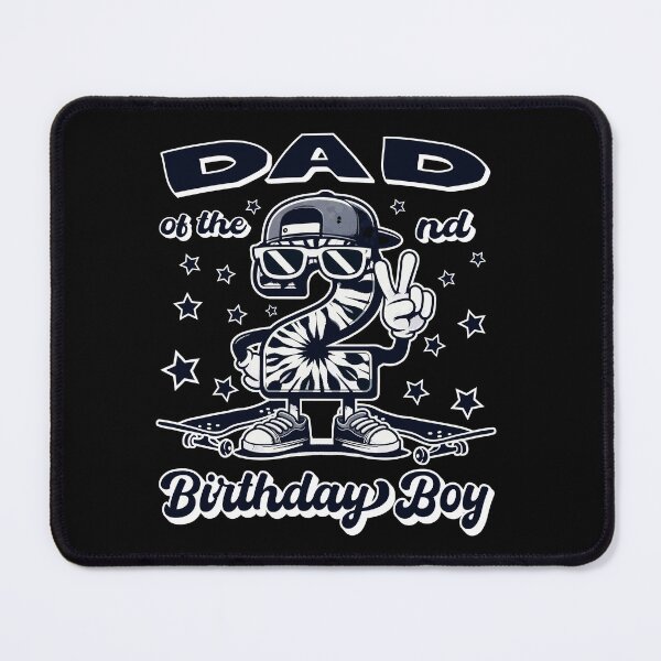 Item preview, Dad Of 2nd Birthday Boy Toddler Skateboard B-day designed and sold by Jungle Hub.