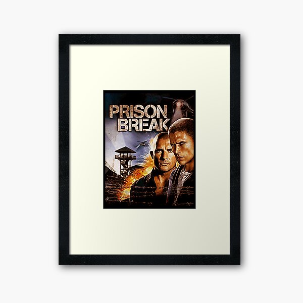 Poster Noir De Film Prison Break Avec Citation De Lincoln Burrows - 3 Toiles - Décoration Pour Chambre à Coucher, Bureau, Dortoir, Cadeau Sans Cadre - 60 X 90 Cm