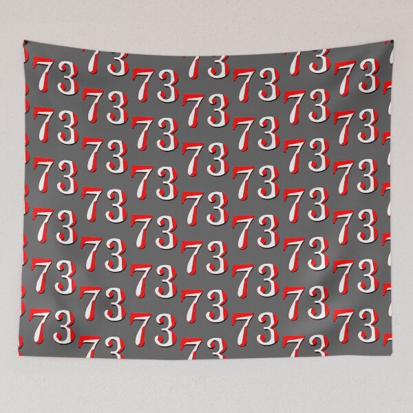 Item preview,  number seventy three digit 73 order sequence team member age designed and sold by 4rpixs.