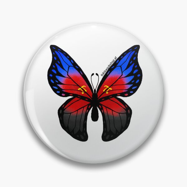 Item preview, Polyamory Pride Butterfly designed and sold by Toki's Workshop.