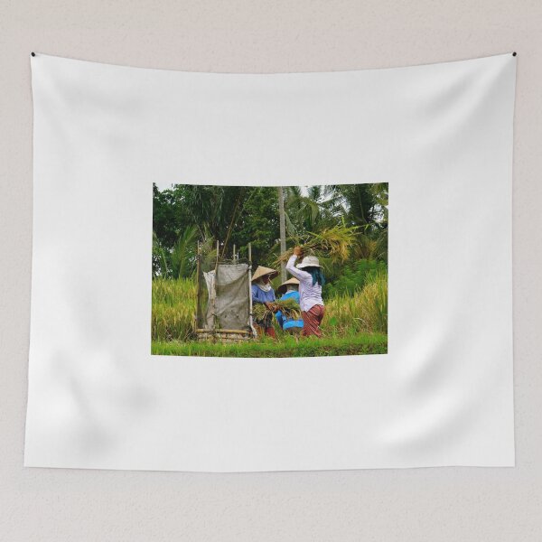 Item preview, Threshing Bali Rice Fields designed and sold by exploramum.