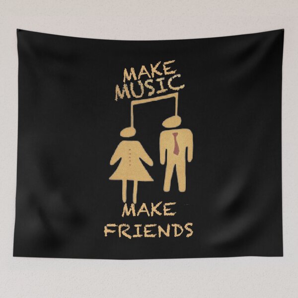 Item preview, Make Music Make Friends  designed and sold by SmARTNiki.