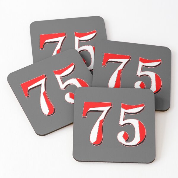 Item preview, number seventy five digit 75 order sequence team member age designed and sold by 4rpixs.