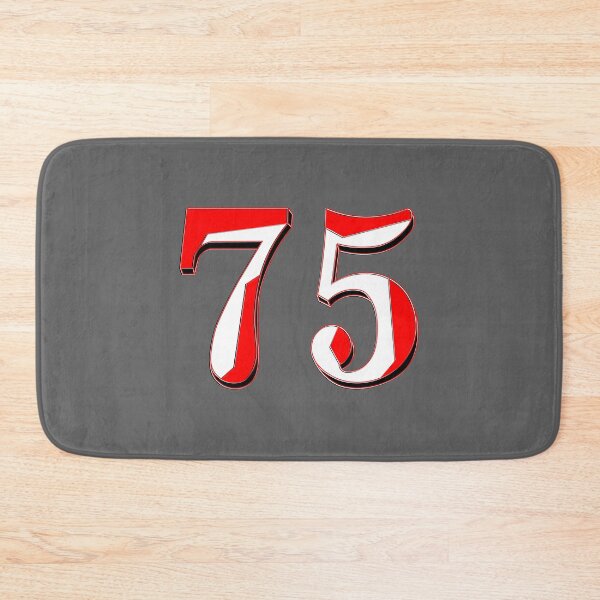 Item preview, number seventy five digit 75 order sequence team member age designed and sold by 4rpixs.