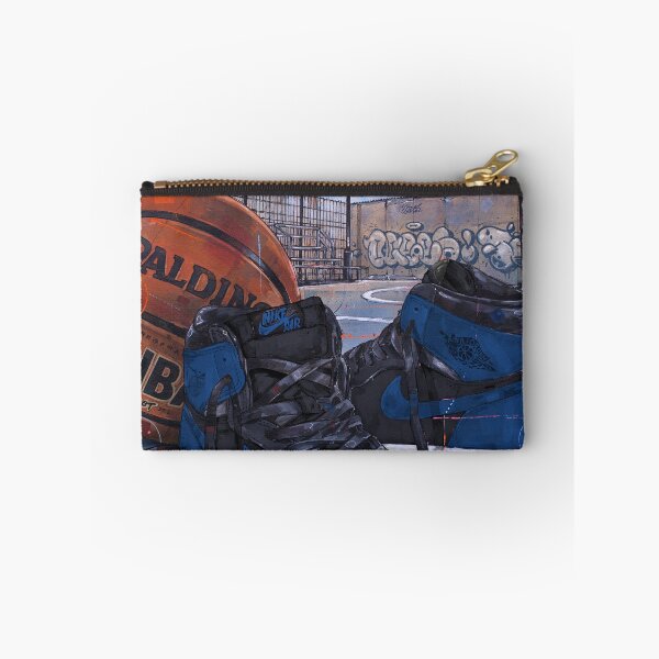 Item preview, Sneaker royal blue basketbal artwork designed and sold by GalleryKauffeld.