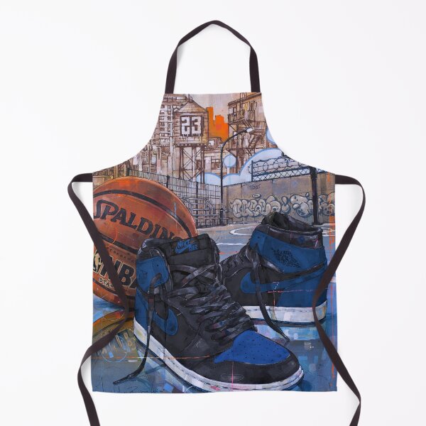 Item preview, Sneaker royal blue basketbal artwork designed and sold by GalleryKauffeld.