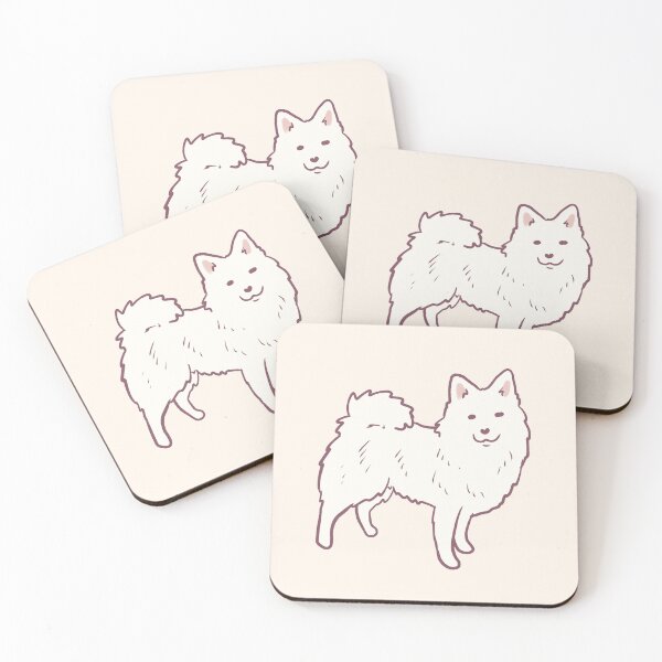 Item preview, japanese spitz dog   designed and sold by Mayarart.
