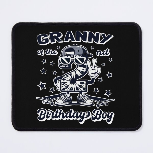 Item preview, Granny Of 2nd Birthday Boy Toddler skateboard designed and sold by Jungle Hub.