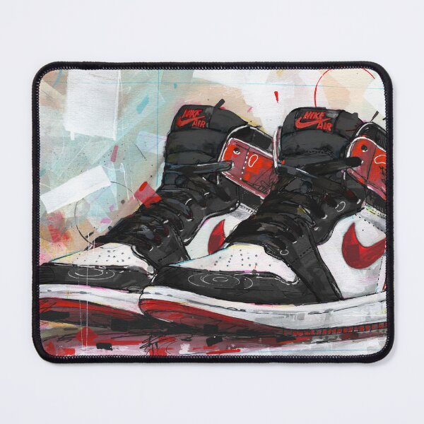 Item preview, Retro sneaker track red painting designed and sold by GalleryKauffeld.