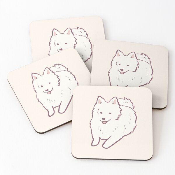 Item preview, japanese spitz dog   designed and sold by Mayarart.