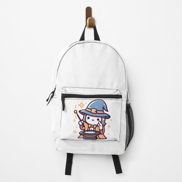 Item preview, Kawaii Wizard With A Top Hat And A Bow Tie designed and sold by CanvasCutie.