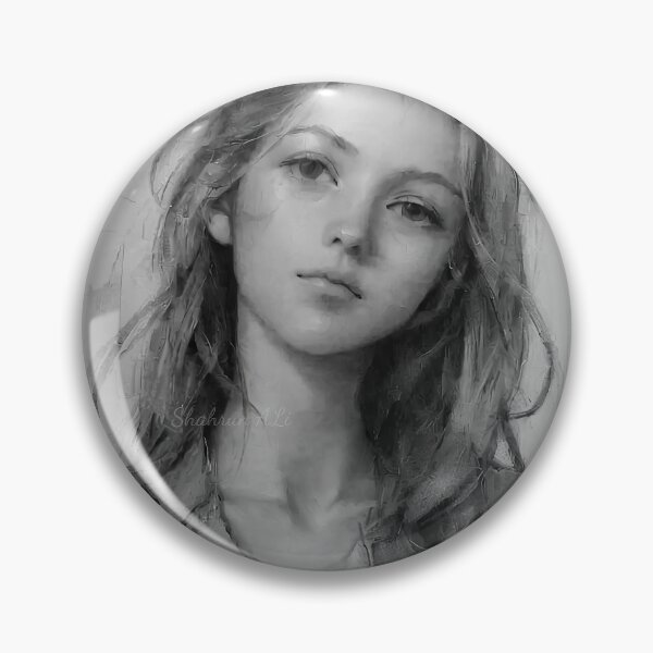 Item preview, Shadows of Sorrow: A Charcoal Portrait designed and sold by Shahrun Ali.