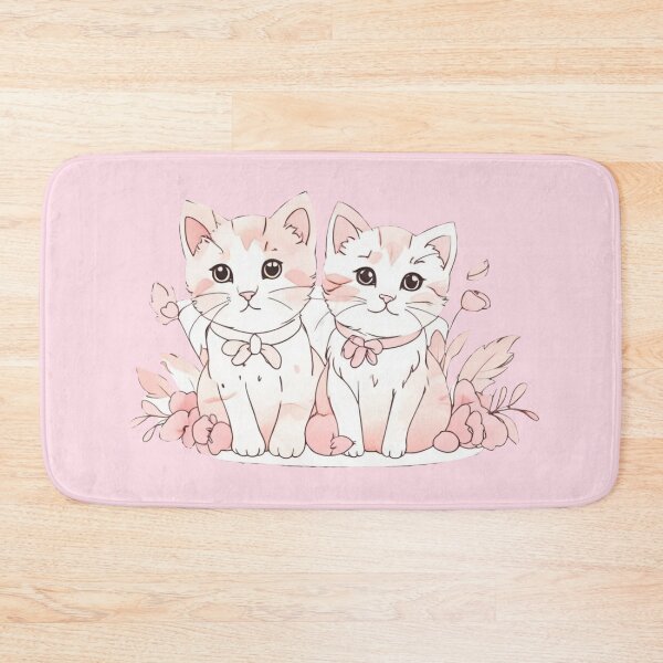 Item preview, Two little kitties designed and sold by Flowersonstuff.