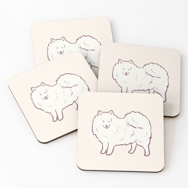 Item preview, Cute japanese spitz dog   designed and sold by Mayarart.