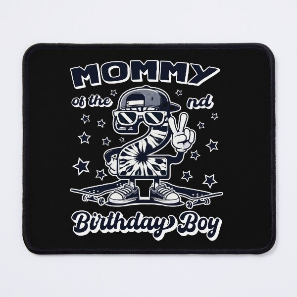 Item preview, Mommy Of 2nd Birthday Boy Toddler skateboard B-day designed and sold by Jungle Hub.