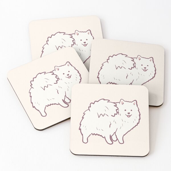 Item preview, Cute Japanese spitz  designed and sold by Mayarart.