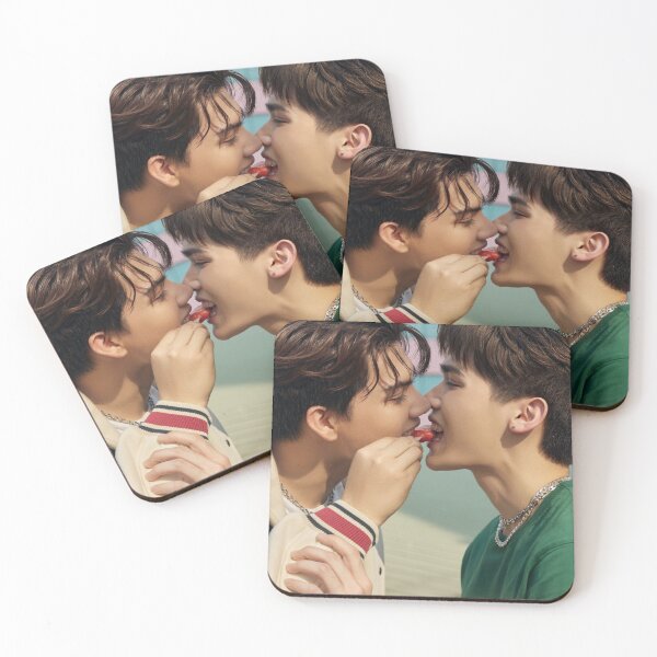 Item preview, Prapai Sky Fortpeat Love sea the series Love in the air thai bl series couple cute hot boys love designed and sold by Kpop-Noona.