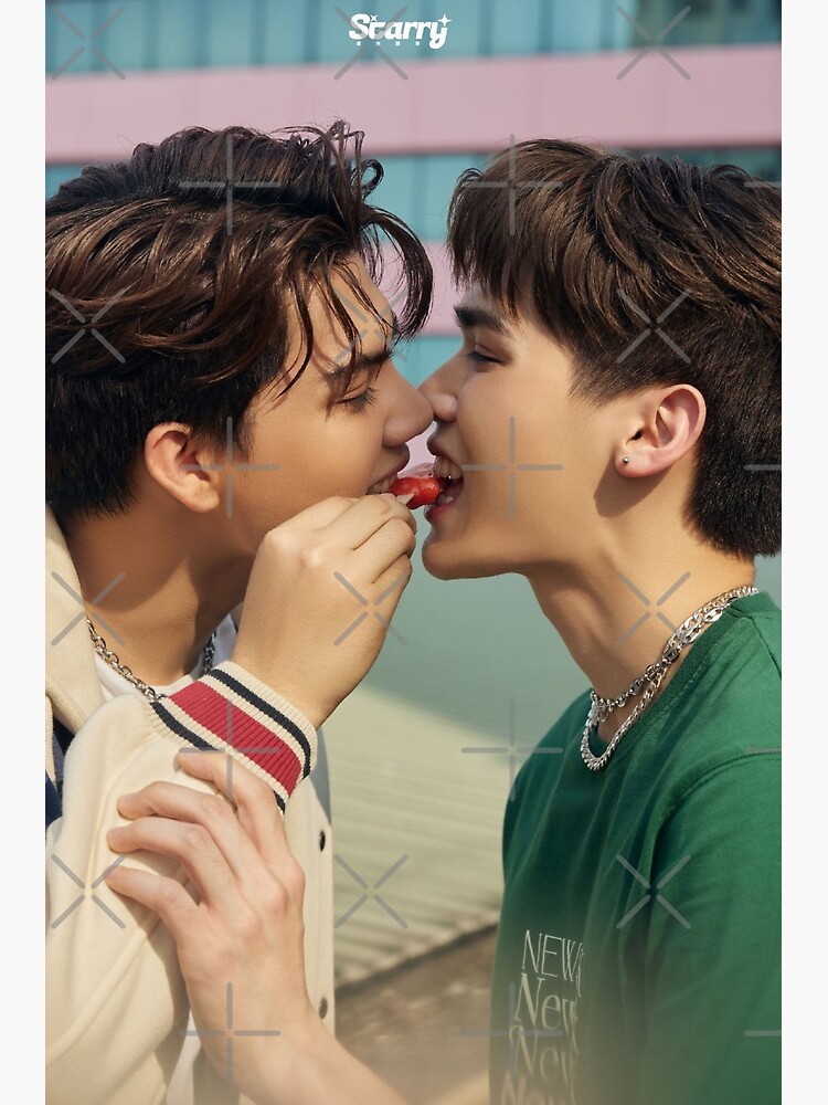 Prapai Sky Fortpeat Love sea the series Love in the air thai bl series  couple cute hot boys love | Poster