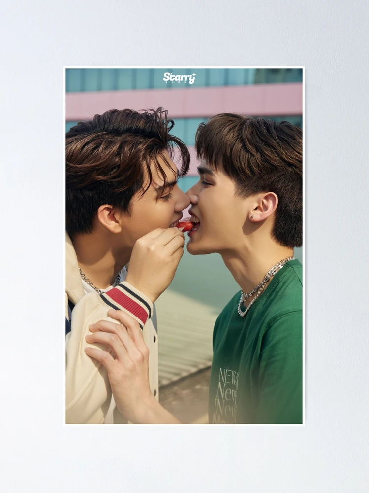 Prapai Sky Fortpeat Love sea the series Love in the air thai bl series  couple cute hot boys love | Poster